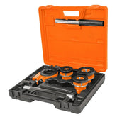 Juego de tarraas para tubos de 4 piezas truper